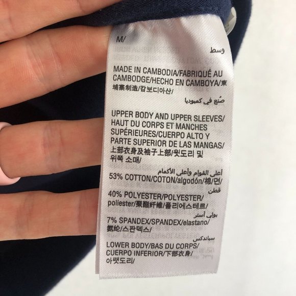 Alfani Men's Medium Blue Orange Grey Retro Full Zip Long Sleeve Track Jacket - Picture 9 of 11